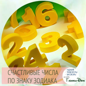 счастливые числа по дате рождения